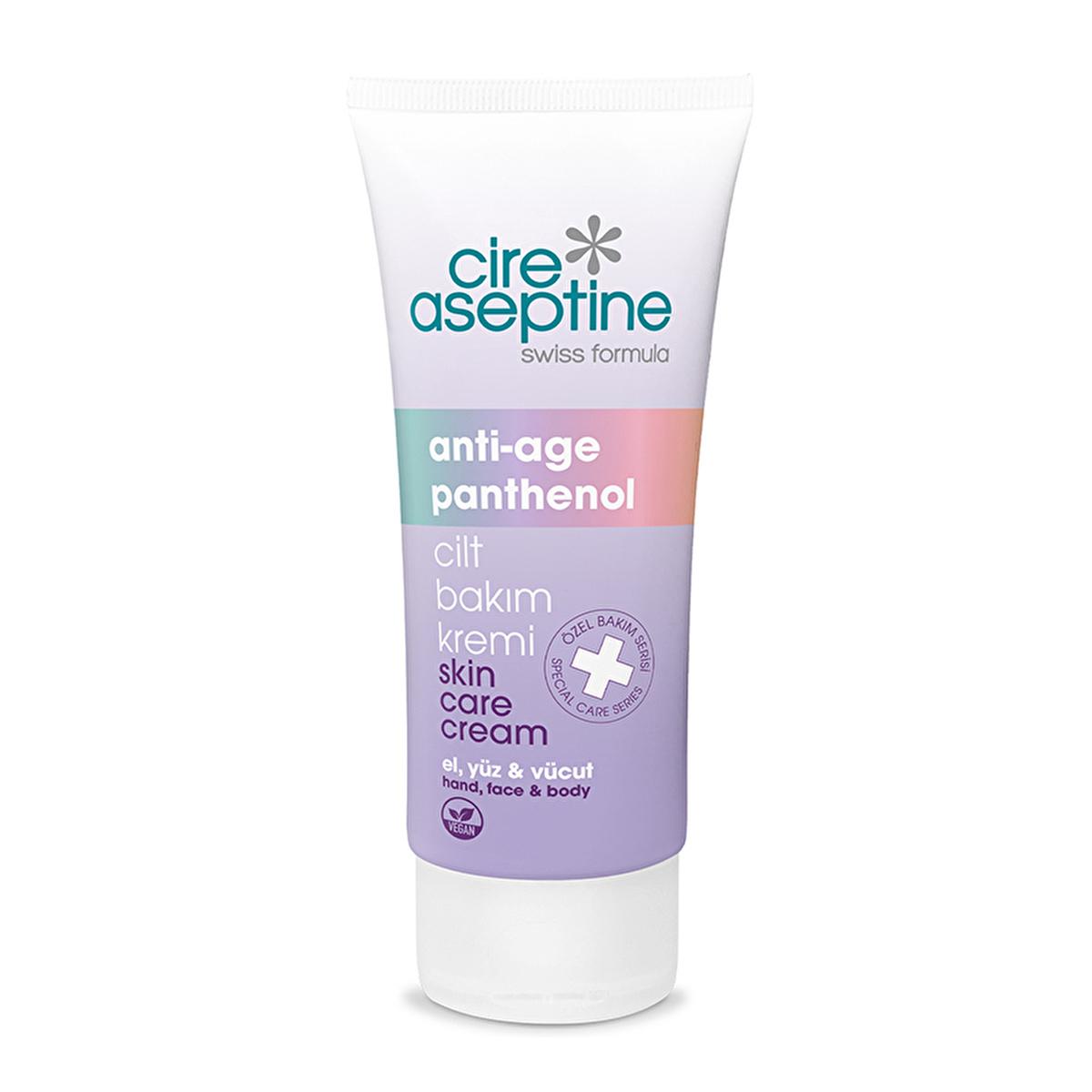 Cire Aseptine Anti-Aging Face Cream: Reduce Fine Lines, Moisturize & Nourish with Panthenol & Q10 - 2.54 fl oz by Beauty Care Bag
