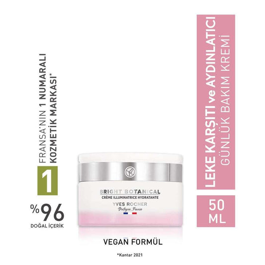 Bright Botanical Day/Night Cream - Anti-Spot & Anti-Wrinkle, Hydrating & Brightening for Even Skin Tone by Beauty Care Bag