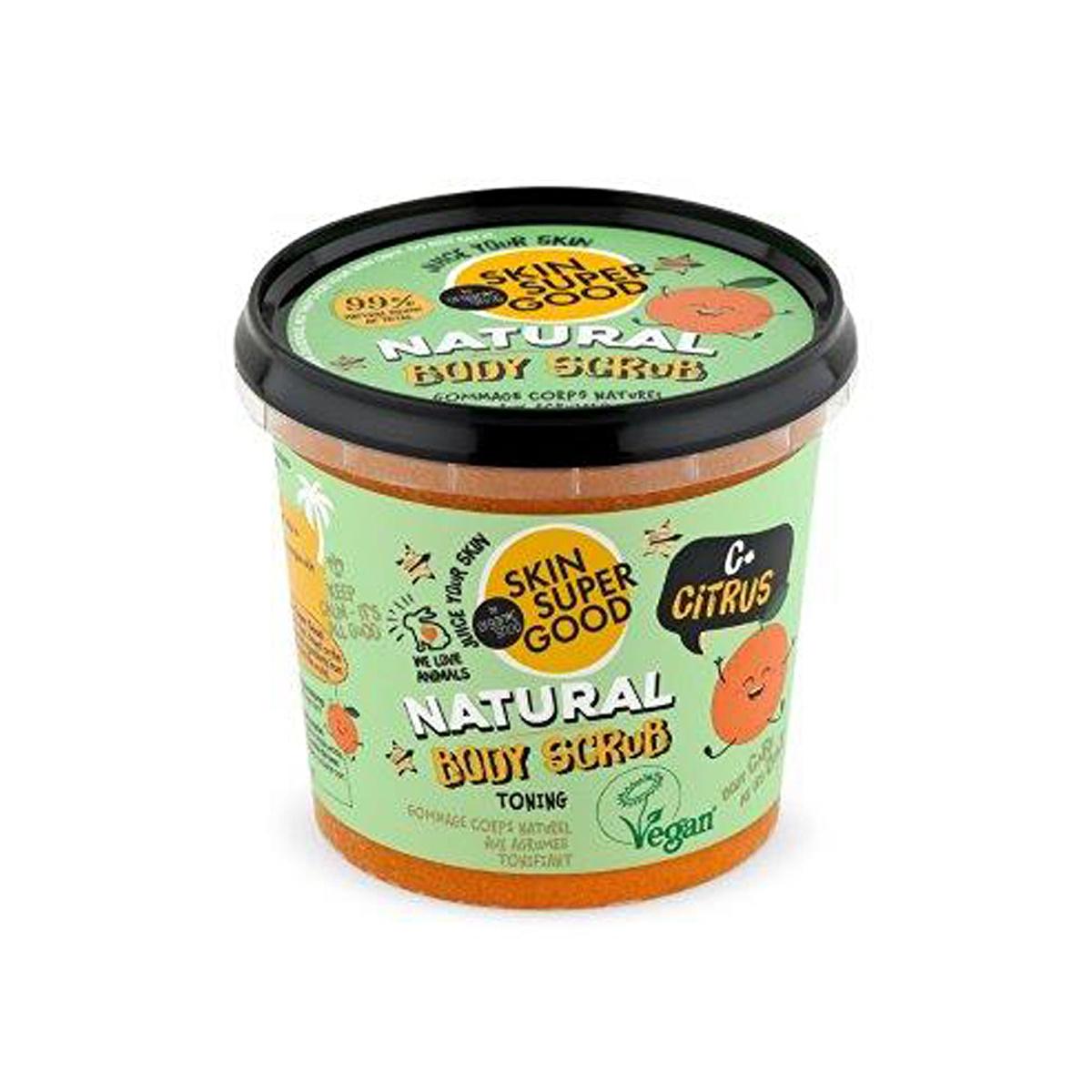 Organic Shop Citrus Body Scrub - Natural Skincare with Vitamin C, 12.17 fl oz by Beauty Care Bag