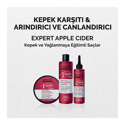 Urban Care Apple Cider Vinegar Anti-Dandruff Shampoo: Exfoliating Scalp Treatment for Itchy Scalp Relief & Sebum Control | Natural Hair Care by Beauty Care Bag