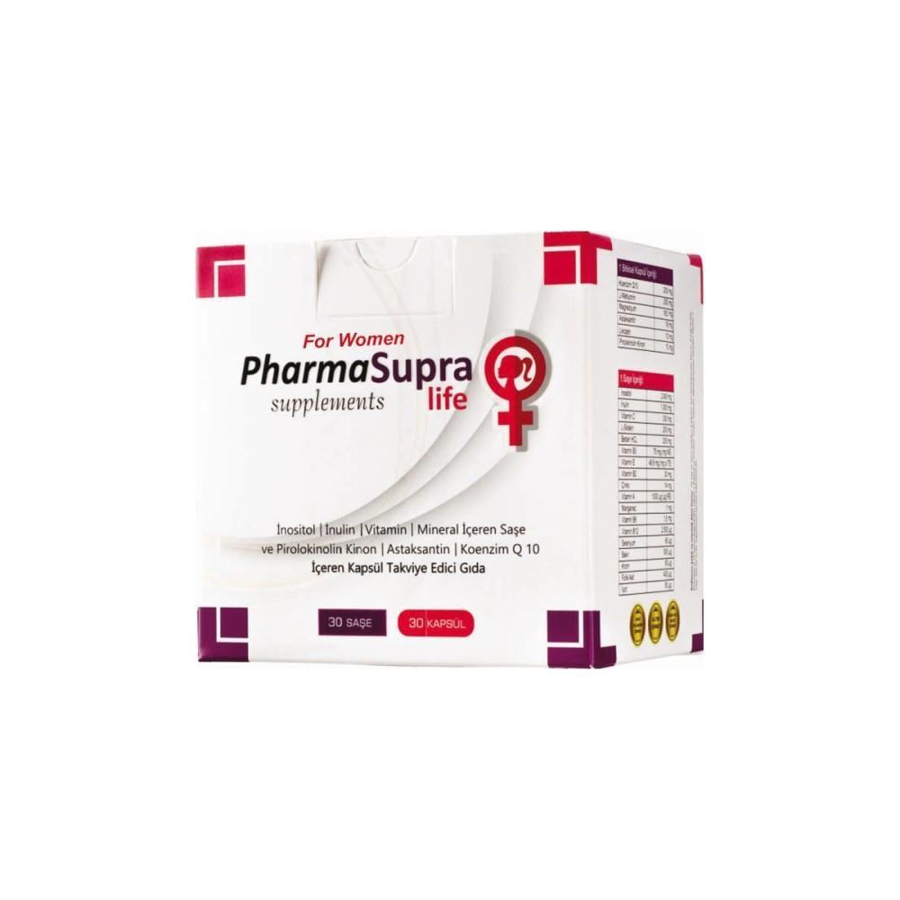 Pharma Supralife for Women Daily Multivitamin 30 Sachets & 30 Capsules by Beauty Care Bag