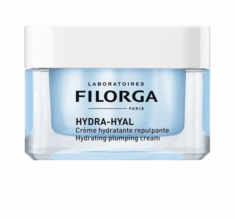Filorga Hydra-Hyal: Intense Hydrating & Plumping Face Cream with 5 Hyaluronic Acids - Wrinkle Reduction & Dry Skin Relief (50ml/1.69 fl oz) by Beauty Care Bag