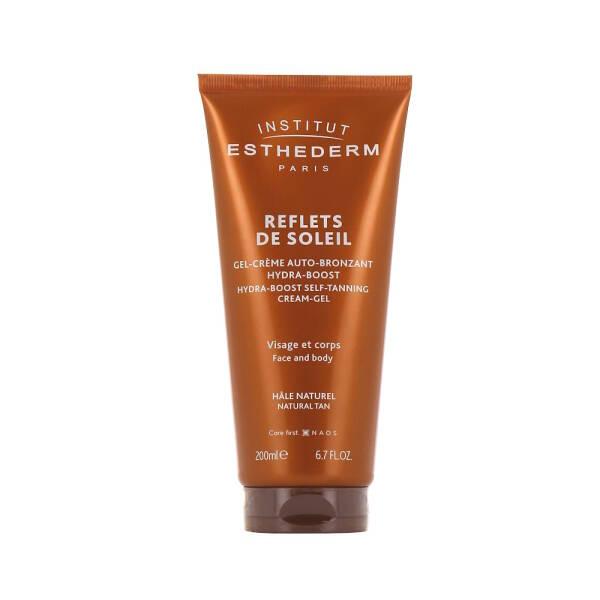Esthederm Hydra-Boost Self-Tanning Cream-Gel - Moisturizing Sunless Tanning Solution for Natural-Looking Tan by Beauty Care Bag