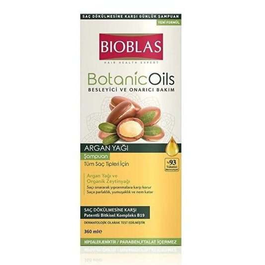 Bioblas argan oil shampoo, 12.17 fl oz
