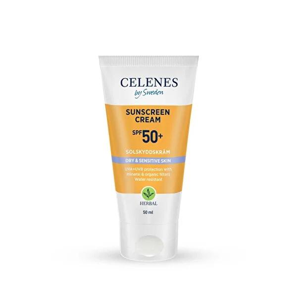 Celenes By Sweden organic SPF 50 plus sunscreen face cream