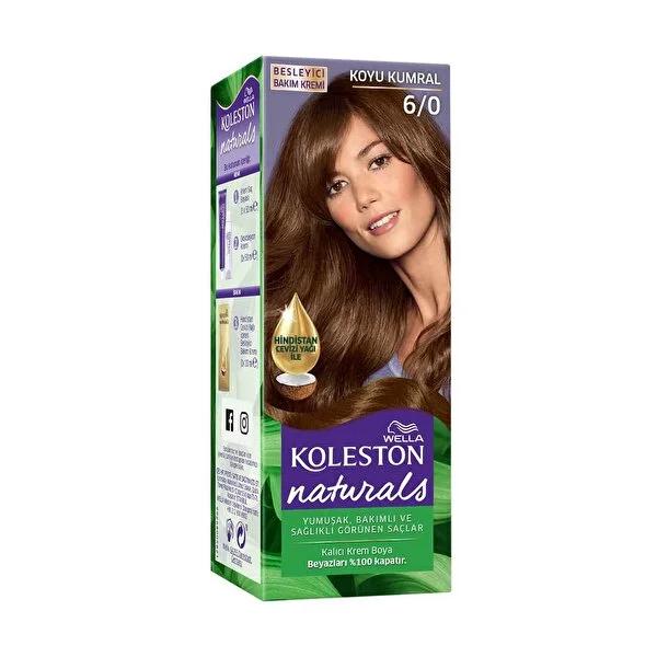 Wella Koleston Naturals hair dye with coconut oil