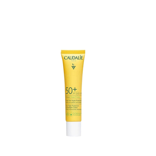 Caudalie Vinosun SPF 50+ lightweight fragrance-free sunscreen cream