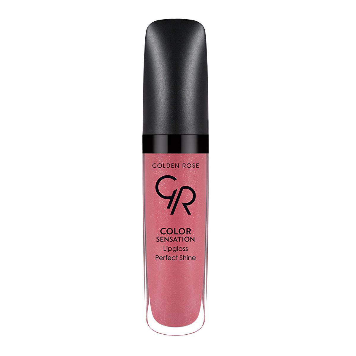 Golden Rose Color Sensation Lip Gloss - Shiny Wet Look, Easy Application, Variety of Color Options by Beauty Care Bag
