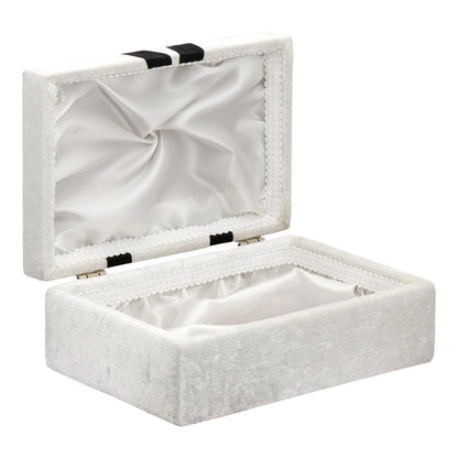 Eklips White Groom Gift Pouch for Wedding Traditions by Beauty Care Bag