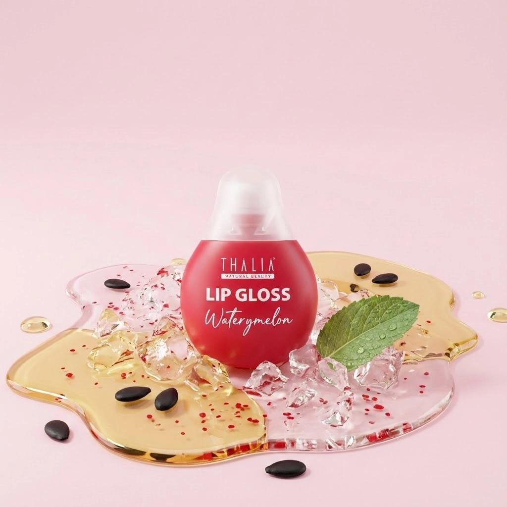 Thalia Watermelon Lip Gloss for Hydrated Shine 15 ml by Beauty Care Bag