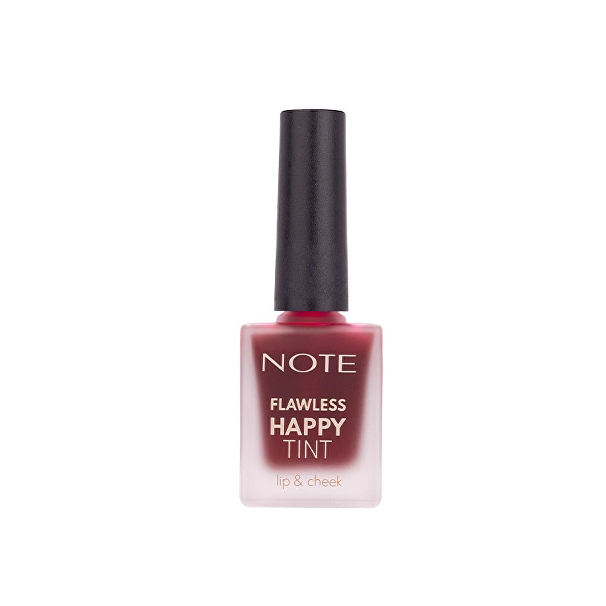 Note Cosmetics Flawless Happy Tint: Sweet Pink Lip & Cheek - Natural Color, Dual-Use Liquid Blush & Lip Stain by Beauty Care Bag