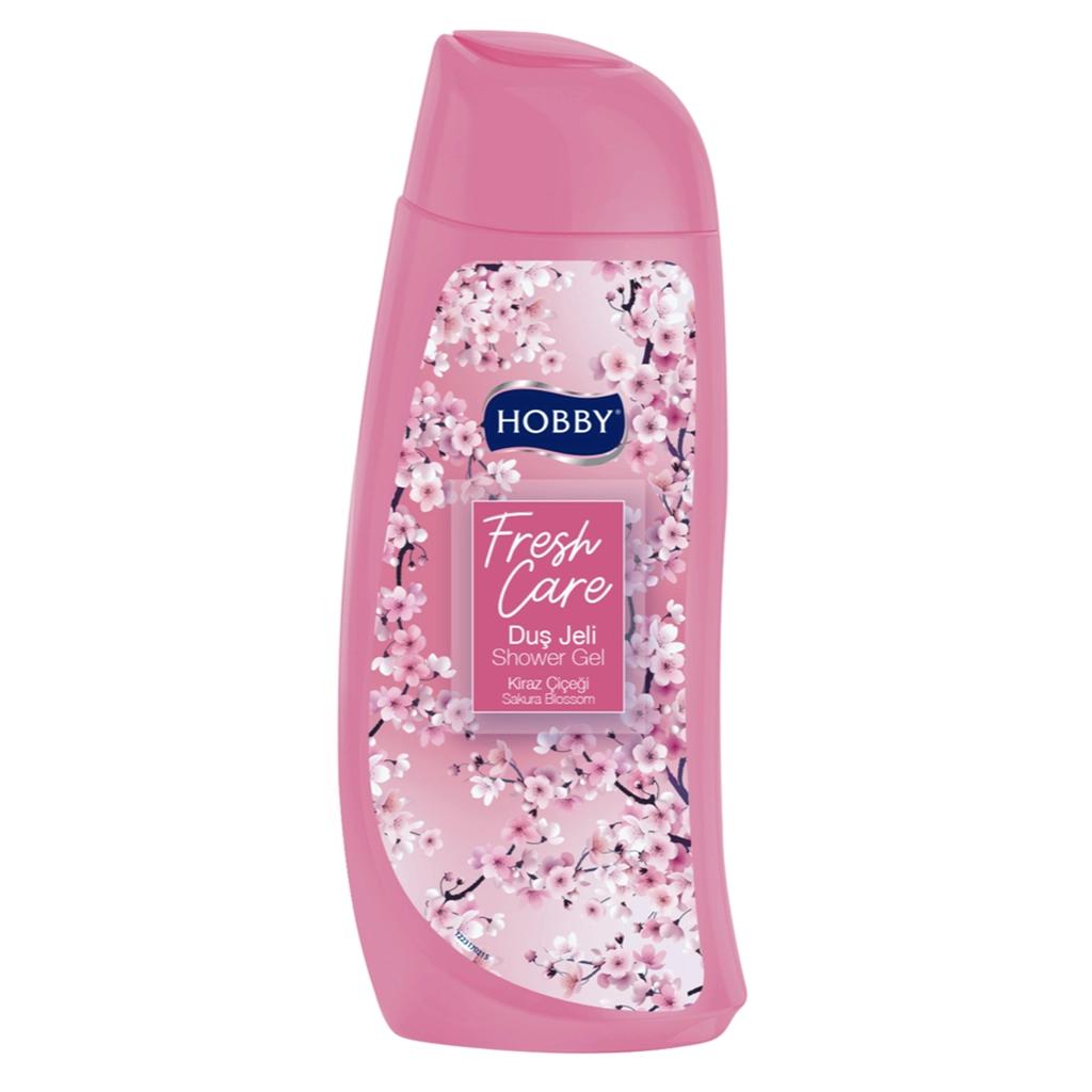 Hobby Fresh Care Cherry Blossom Refreshing Shower Gel 500ml by Beauty Care Bag