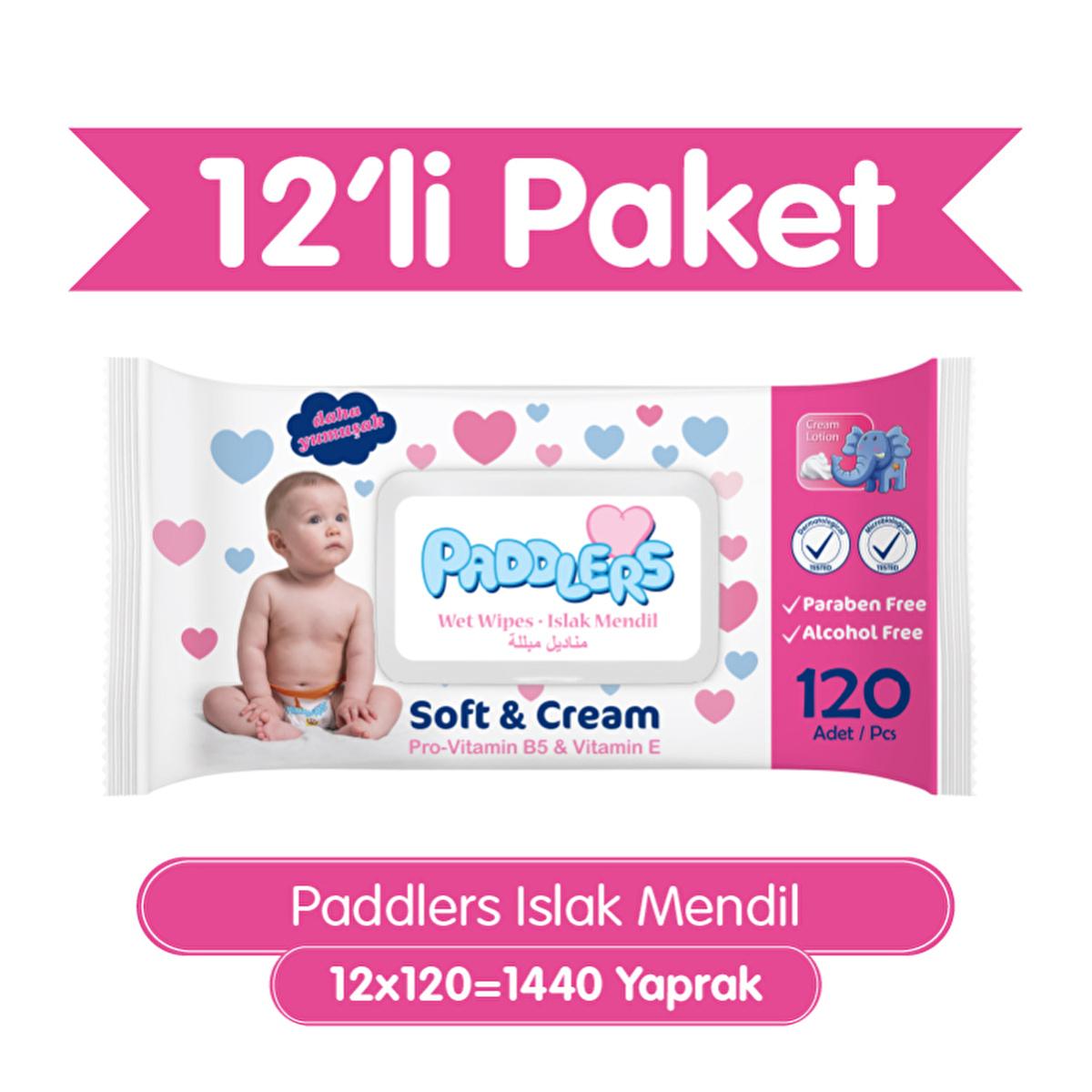 Paddlers soft baby wet wipes
