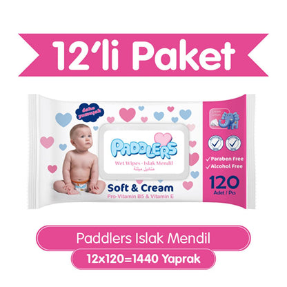 Paddlers soft baby wet wipes