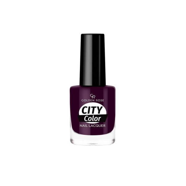 Golden Rose City Color Nail Lacquer 54 - Long Lasting Nail Polish with Rich Color Options by Beauty Care Bag