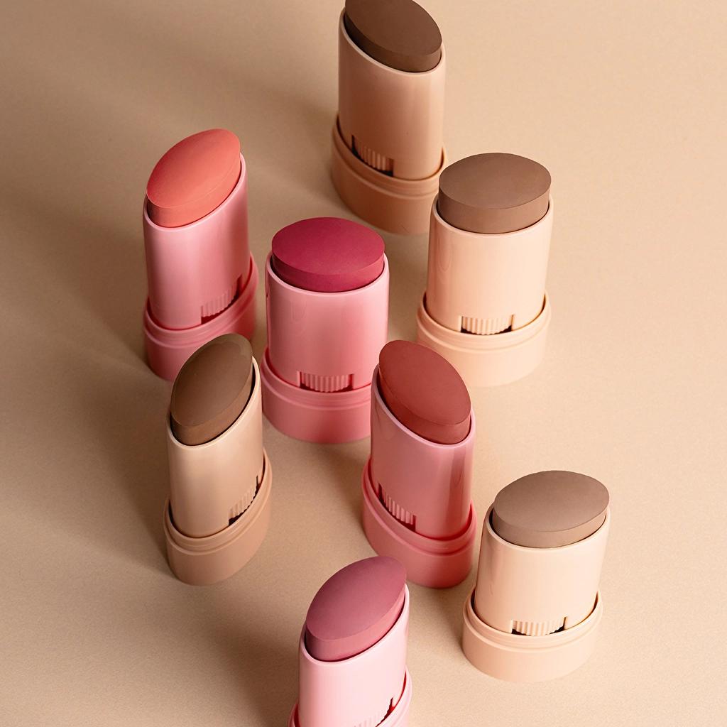 Astra Stick Cream Blush Creamy Cheek Color in Berry Being by Beauty Care Bag
