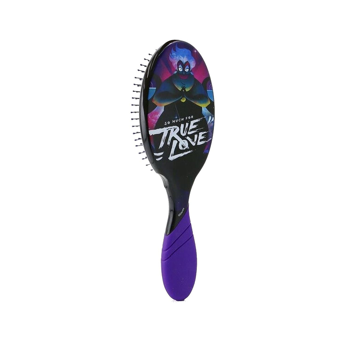 Wet Brush Pro Detangler Villains Vicious Maleficent Hair Brush for Tangled Hair - Gentle Detangling, Unique Disney Design by Beauty Care Bag
