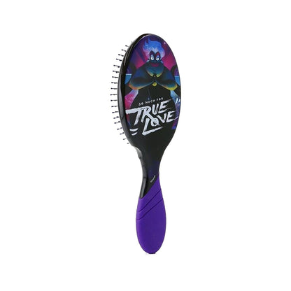 Wet Brush Pro Detangler Villains Vicious Maleficent Hair Brush for Tangled Hair - Gentle Detangling, Unique Disney Design by Beauty Care Bag