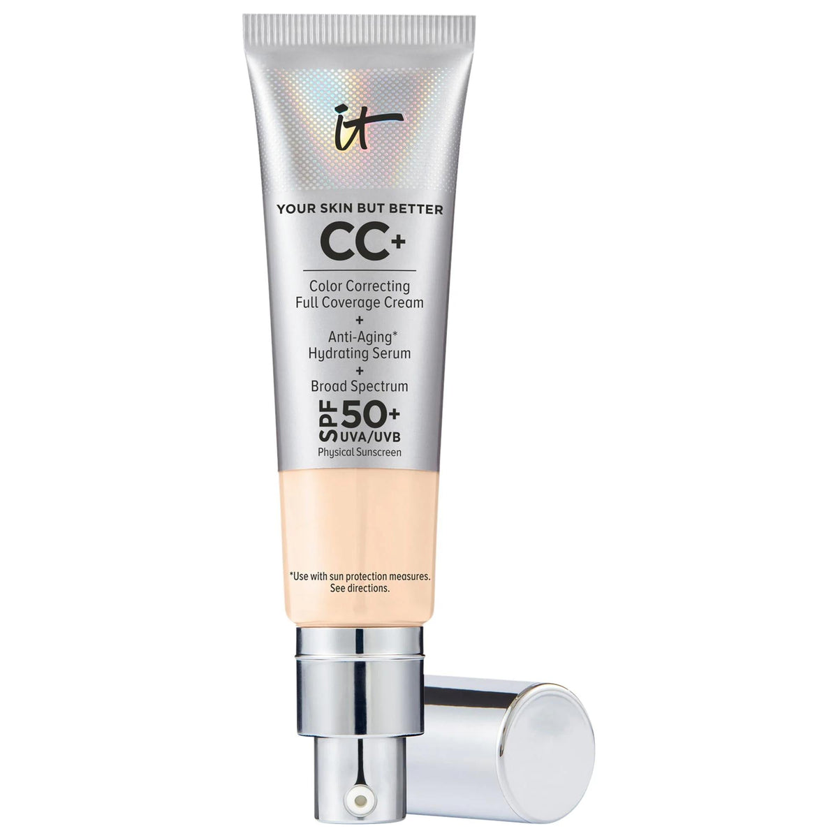 IT Cosmetics CC+ Cream flawless finish foundation SPF 50+