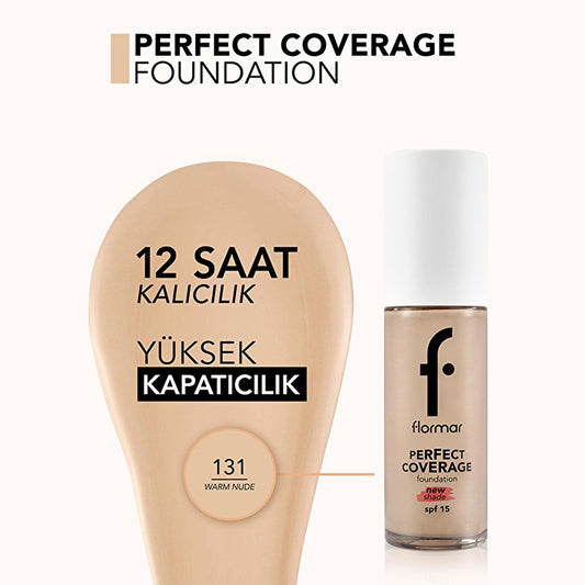 Flormar Perfect Coverage Foundation 131 – view 2