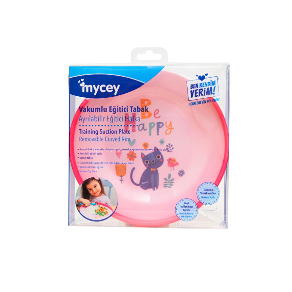 Mycey Vacuum Suction Plate MC277160 - Anti-Spill Childrens Dining Solution by Beauty Care Bag