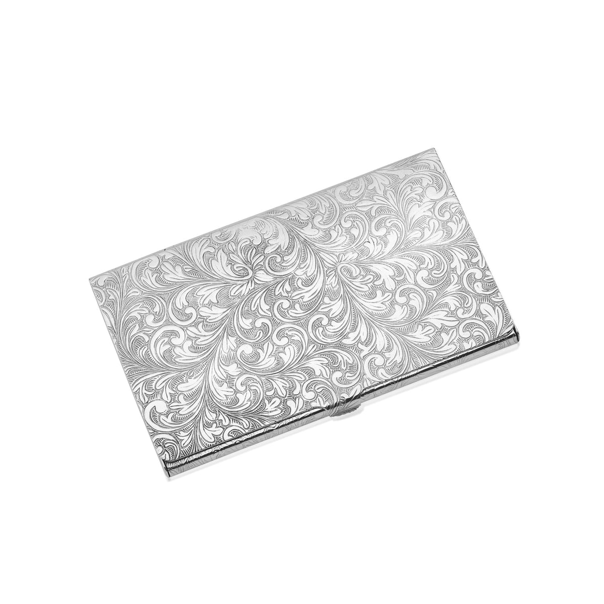 Z.SAMUEL Luxury Sterling Silver 925 Business Card Holder Italy for Men and Women by Massete