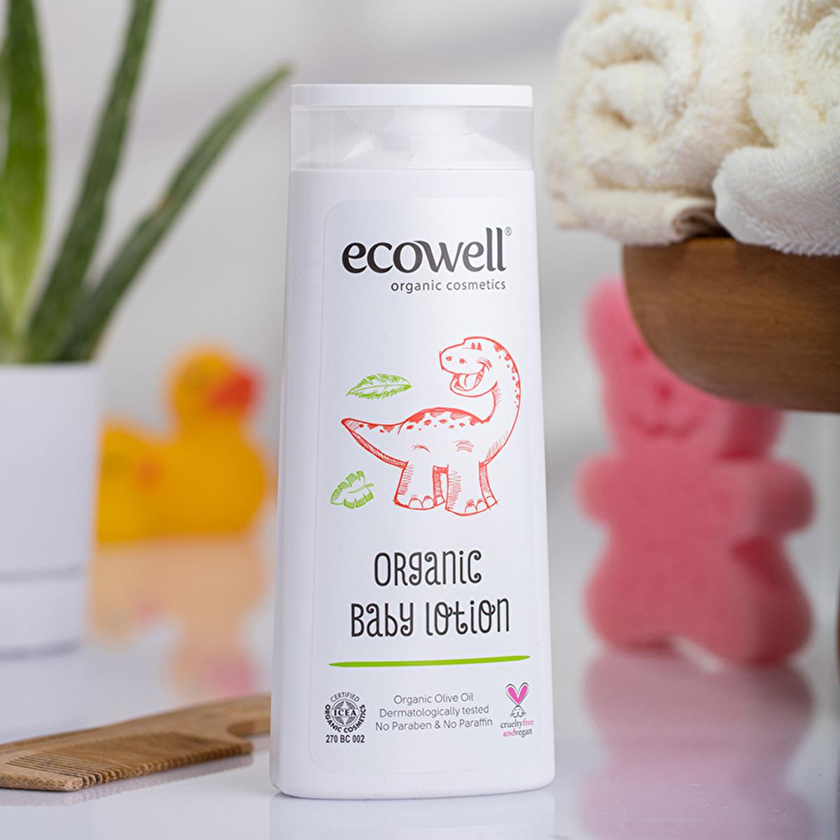 Ecowell organic baby lotion – view 7
