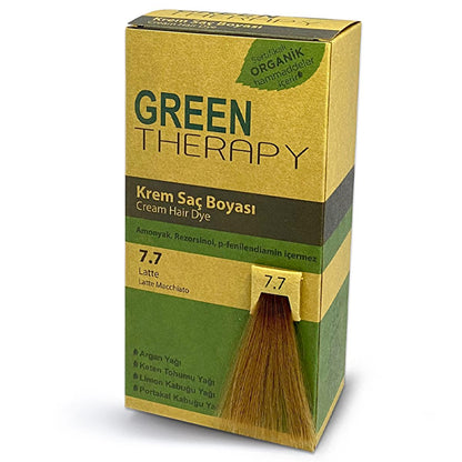 Green Therapy hair dye Latte 7.7 – view 2
