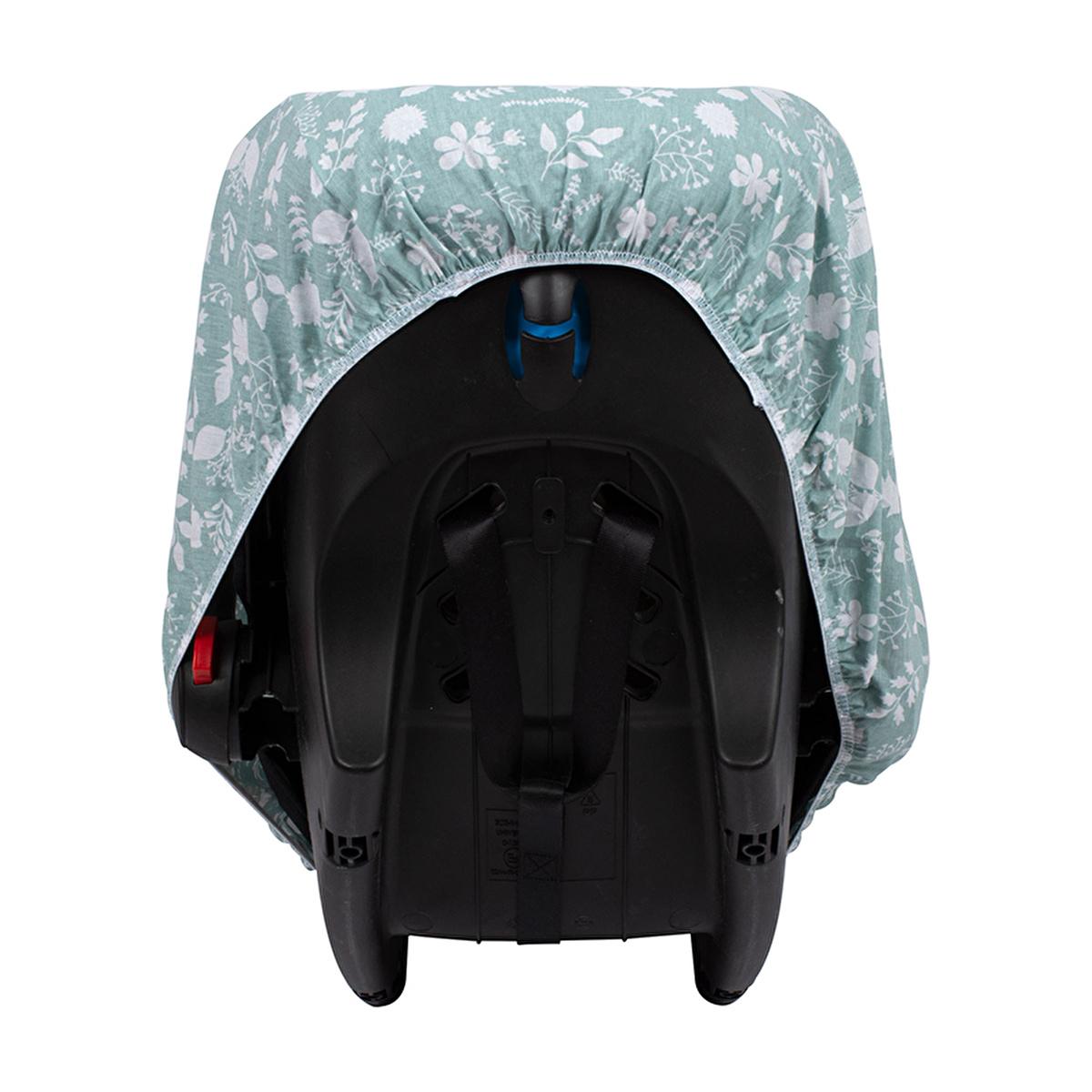 Sevi Bebe Baby Carrier Cover - Soft Cotton, Breathable, Sun & Insect Protection - Universal Fit by Beauty Care Bag