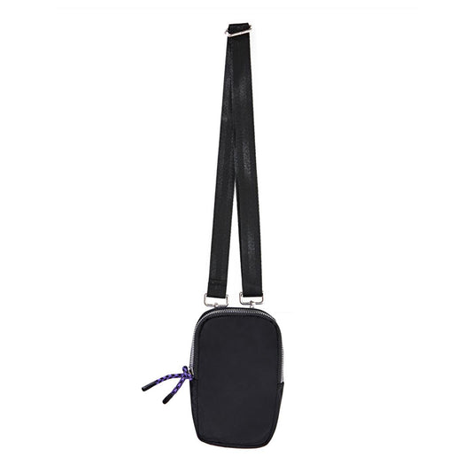 Eklips Black Polyester Fabric Phone Case - Protective, Stylish Cover for Smartphones by Beauty Care Bag