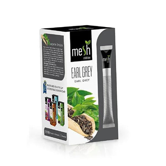 Mesh Stick Earl Grey Tea - 16 Tea Bags, Bergamot Flavor, Gourmet Tea Gift by Beauty Care Bag