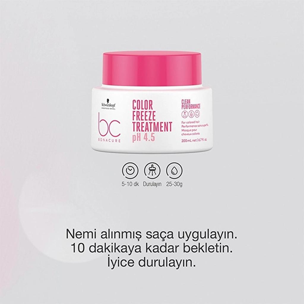 Bonacure Color Freeze Treatment for Vibrant Hair 200ml by Beauty Care Bag