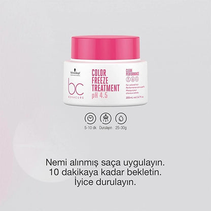 Bonacure Color Freeze Treatment for Vibrant Hair 200ml by Beauty Care Bag