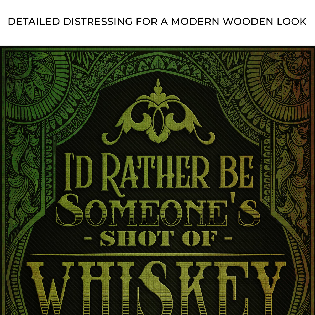 Whiskey Sign by Tailored Canvases