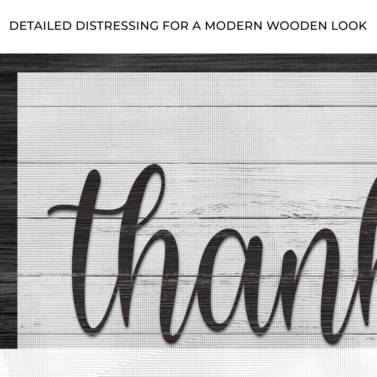 Thankful And Blessed Sign III by Tailored Canvases