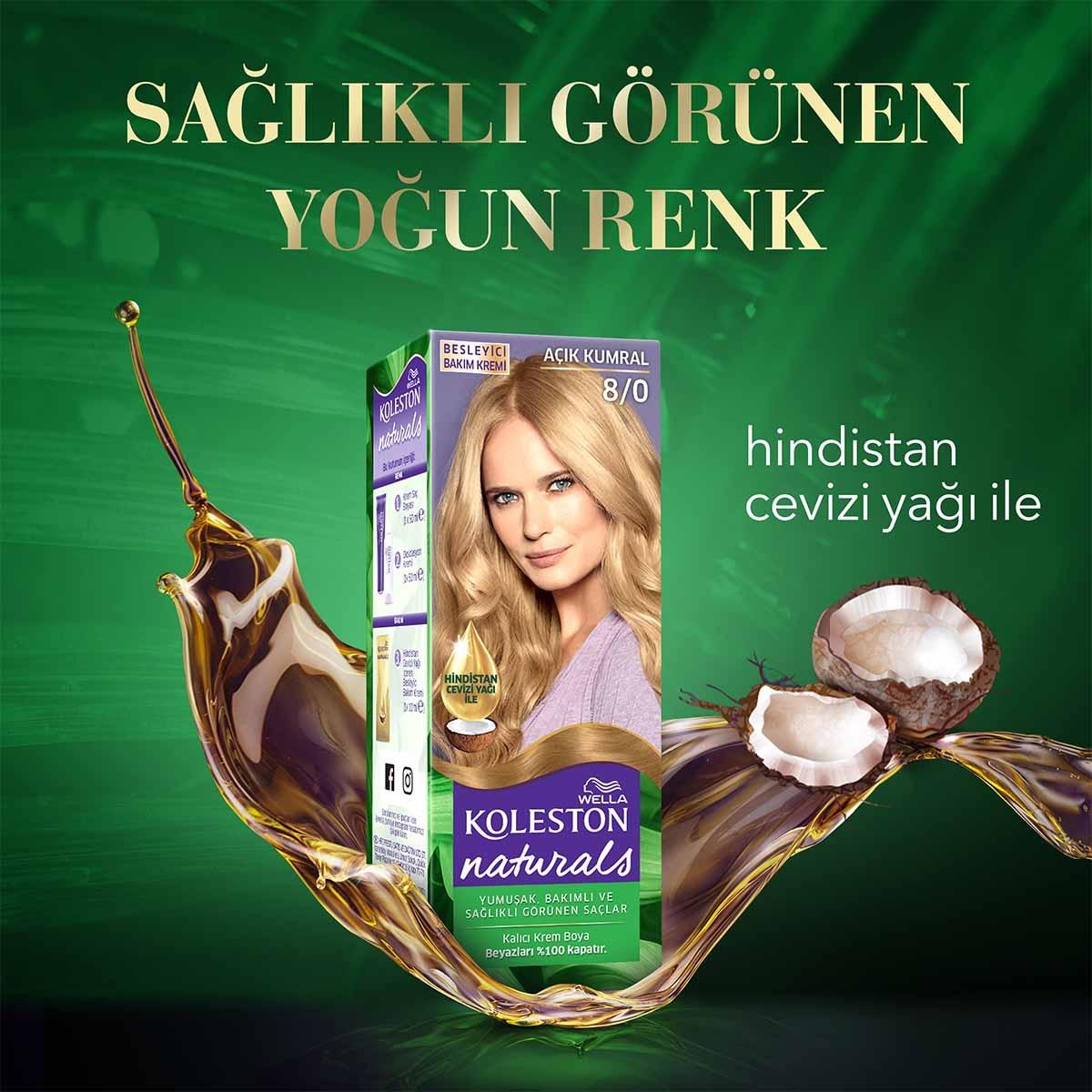 Wella Koleston Naturals Hair Dye - Long-Lasting Color with Coconut Oil by Beauty Care Bag