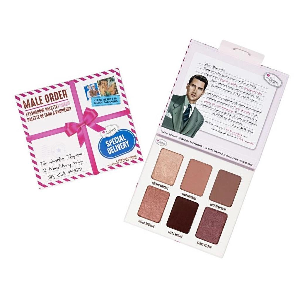 theBalm Male Order Eyeshadow Palette Special Delivery 12g by Beauty Care Bag
