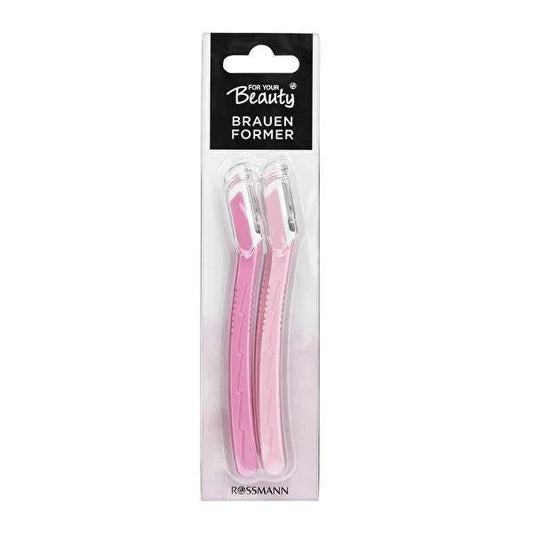 For Your Beauty 4-piece black eyebrow shaping tool set
