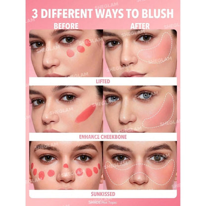Sheglam Color Bloom Liquid Blush Real Deal 5.2ml by Beauty Care Bag