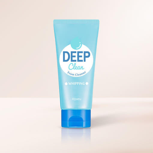 A'pieu Deep Clean Foam Cleanser Whipping 130ml by Seoulia