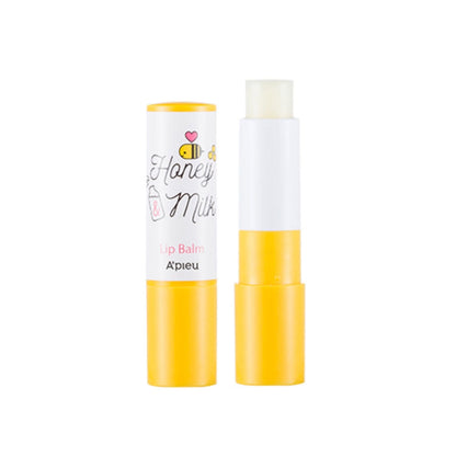 A'pieu Honey & Milk Lip Balm 3.3g by SEOUVARA