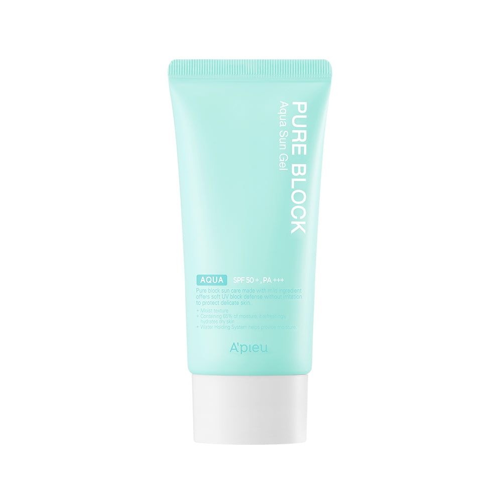 A'pieu Pure Block Aqua Sun Gel SPF50+/PA+++ 50ml by SEOUVARA