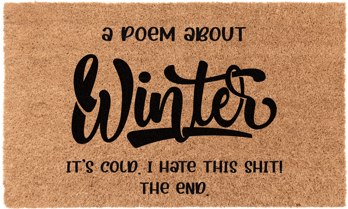 A poem about winterTorqelo.com