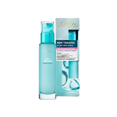 Loreal Paris Face Moisturizer with Aloe Vera & Hyaluronic Acid for Dry & Sensitive Skin - Non-greasy Hydration by Beauty Care Bag