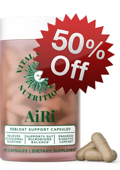 Debloat Support Capsules -AiRi- Vital Source Nutrition by KARONDA RENE LEWIS