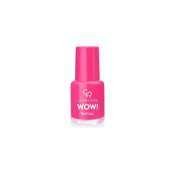 Golden Rose WOW Nail Color No:33 Glossy Nail Polish 6ml by Beauty Care Bag