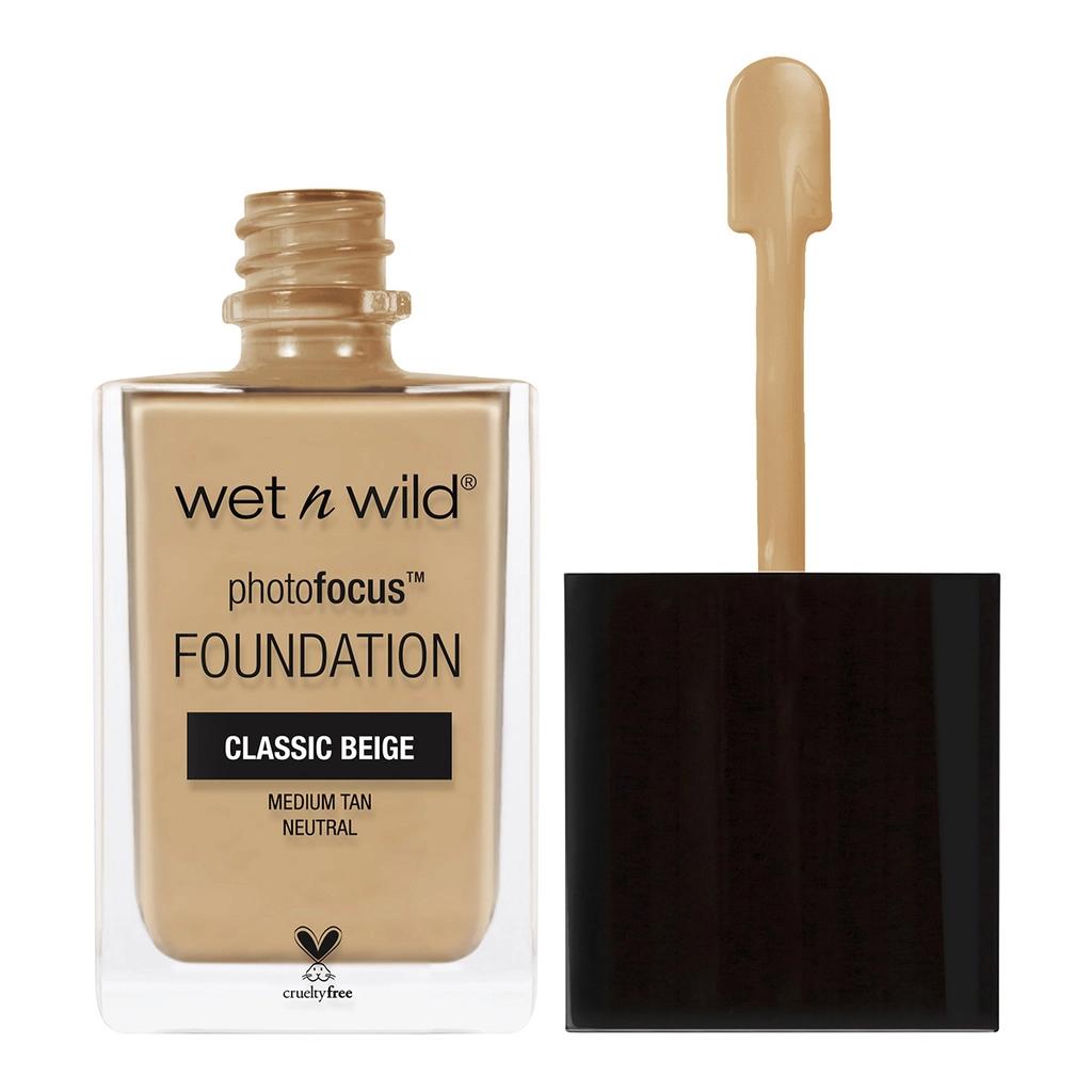 Wet n Wild Photo Focus Foundation Classic Beige 30ml by Beauty Care Bag