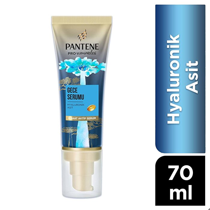 Pantene Hydra Glow Night Serum 70ml - Moisturizing Treatment by Beauty Care Bag
