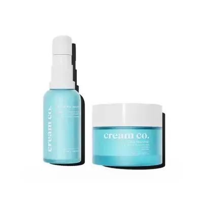 Cream Co. Onarõcõ Yatõ_tõrõcõ _kili: Repairing & Soothing Skincare Set for Sensitive Skin | Cloud Moisturizer & Milk Serum by Beauty Care Bag