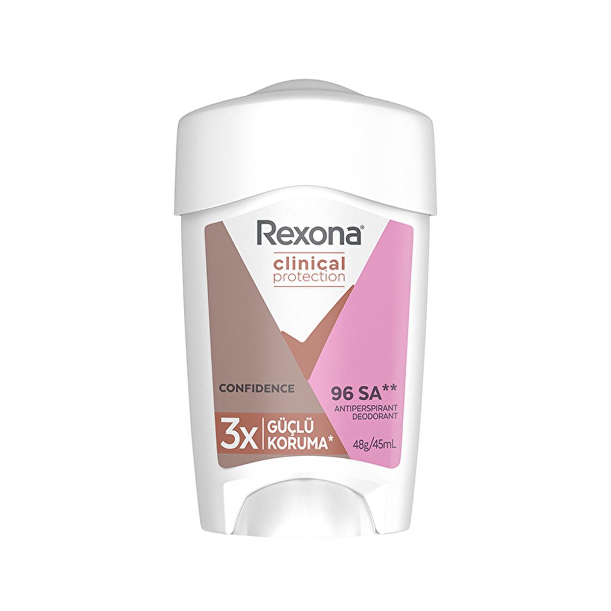 Rexona Clinical Protection Women's Deodorant Stick - 96 Hour Protection, Long-Lasting Antiperspirant for Active Women by Beauty Care Bag